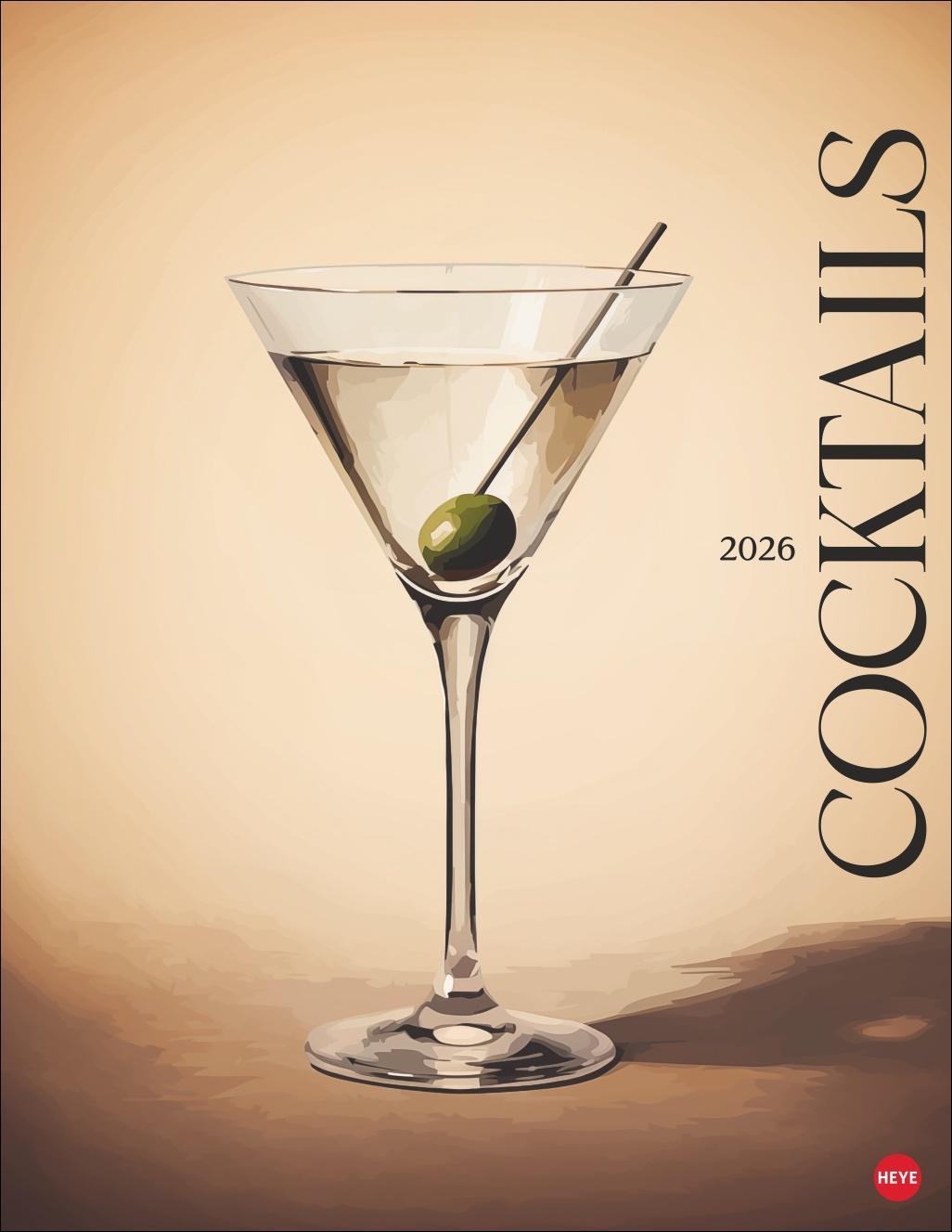 Cover: 9783756413867 | Cocktails Posterkalender 2026 | Yasemin/Haskie, Nader Tural | Kalender