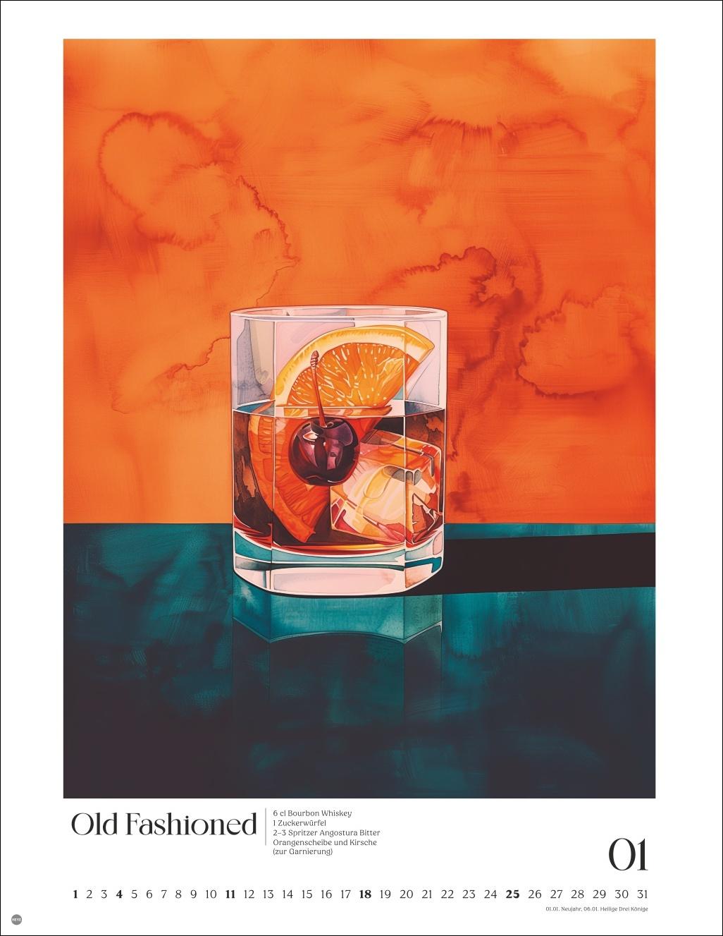 Bild: 9783756413867 | Cocktails Posterkalender 2026 | Yasemin/Haskie, Nader Tural | Kalender