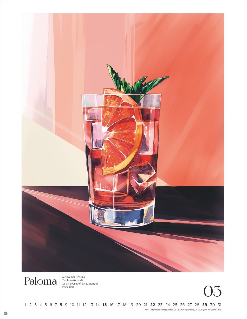 Bild: 9783756413867 | Cocktails Posterkalender 2026 | Yasemin/Haskie, Nader Tural | Kalender