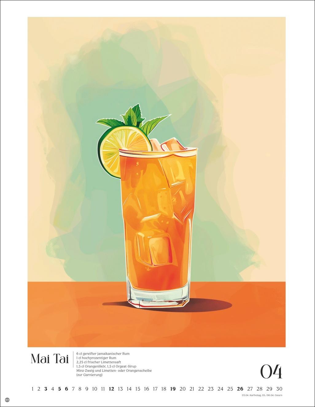 Bild: 9783756413867 | Cocktails Posterkalender 2026 | Yasemin/Haskie, Nader Tural | Kalender