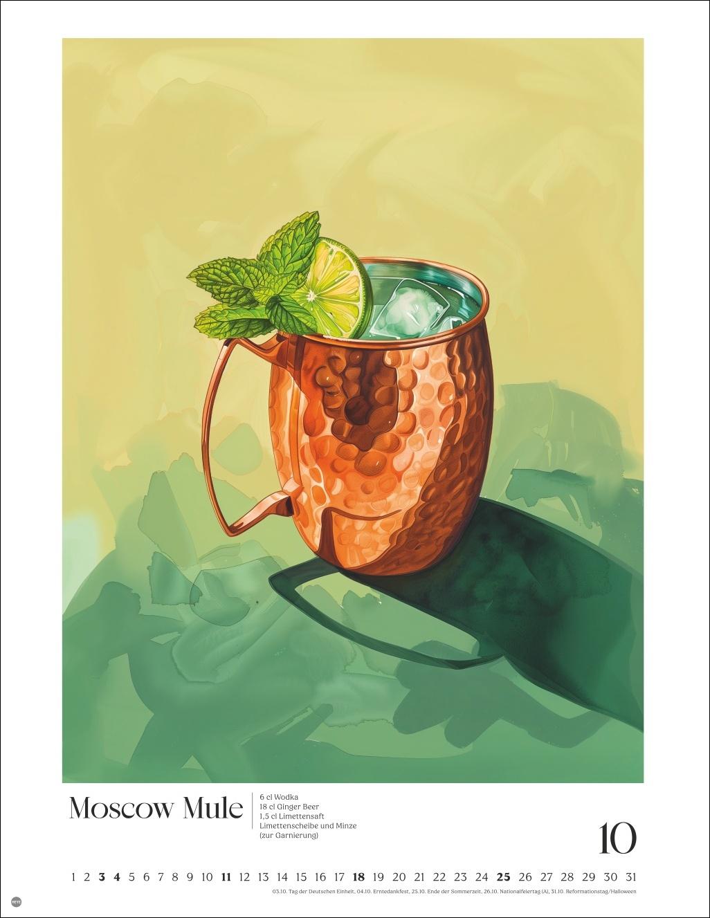Bild: 9783756413867 | Cocktails Posterkalender 2026 | Yasemin/Haskie, Nader Tural | Kalender