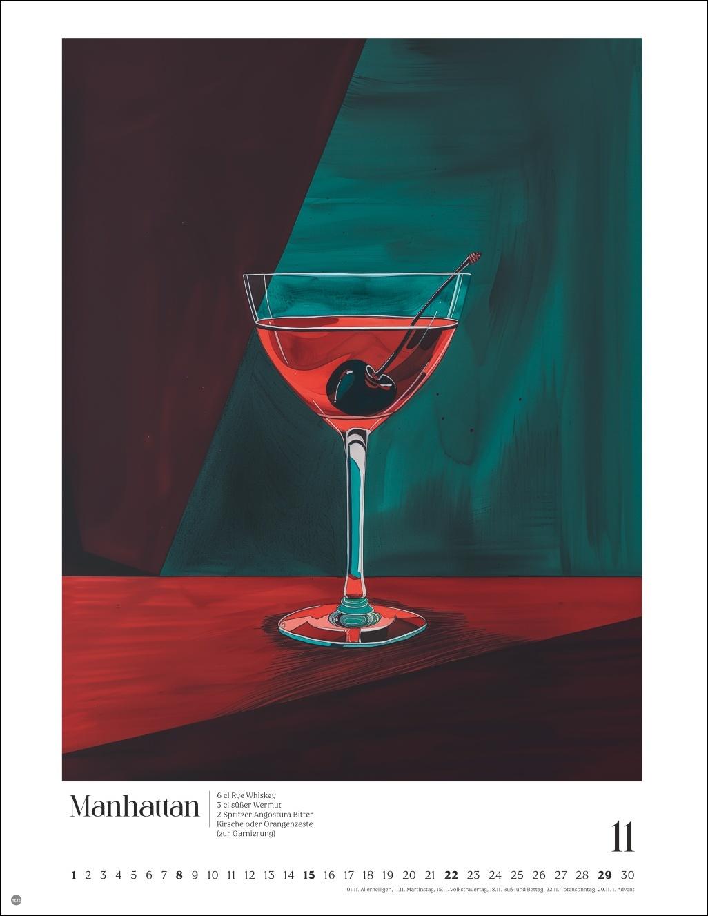 Bild: 9783756413867 | Cocktails Posterkalender 2026 | Yasemin/Haskie, Nader Tural | Kalender