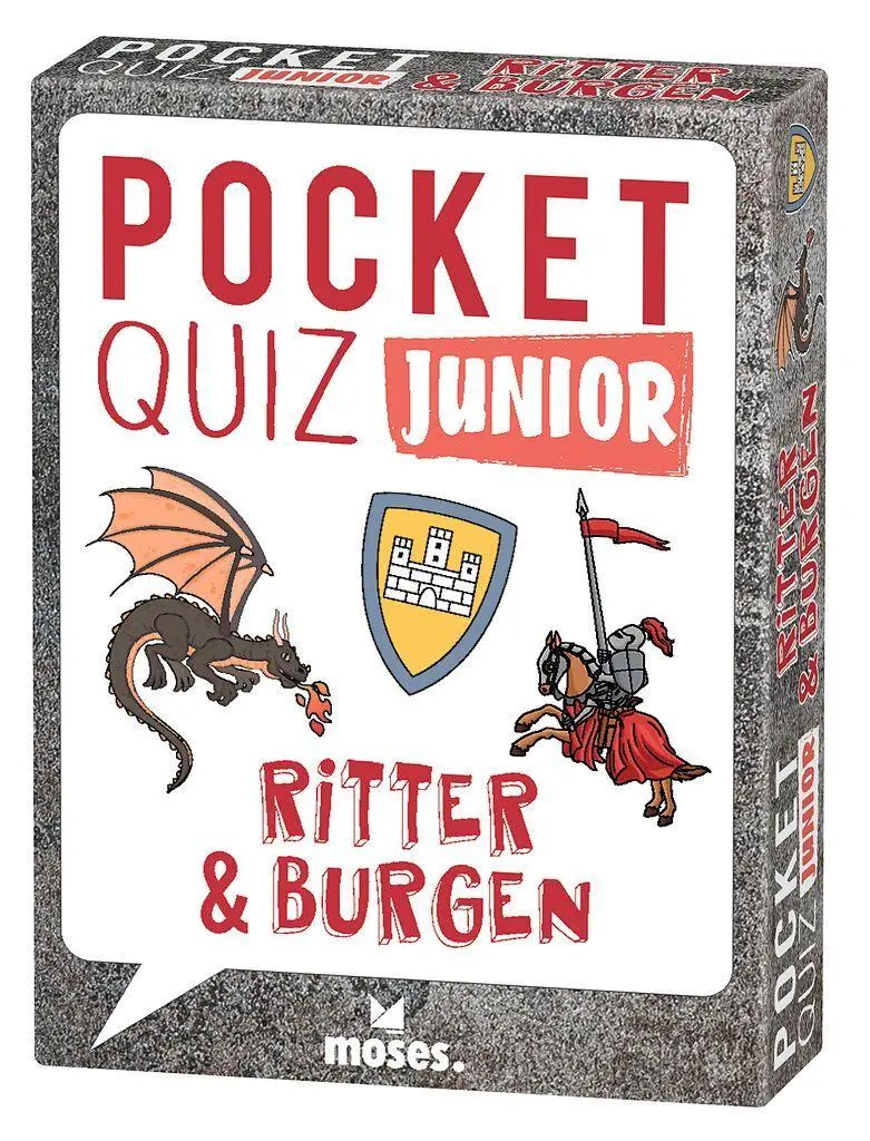 Cover: 9783964553867 | Pocket Quiz junior Ritter und Burgen | Anita van Saan | Taschenbuch