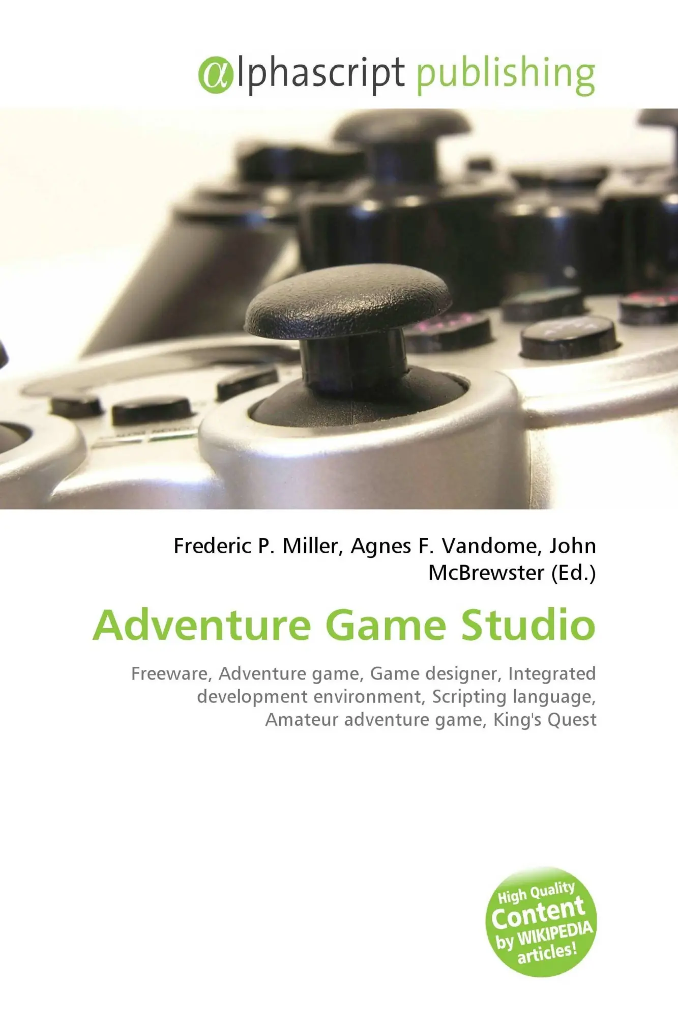 Cover: 9786131703867 | Adventure Game Studio | Frederic P. Miller (u. a.) | Taschenbuch