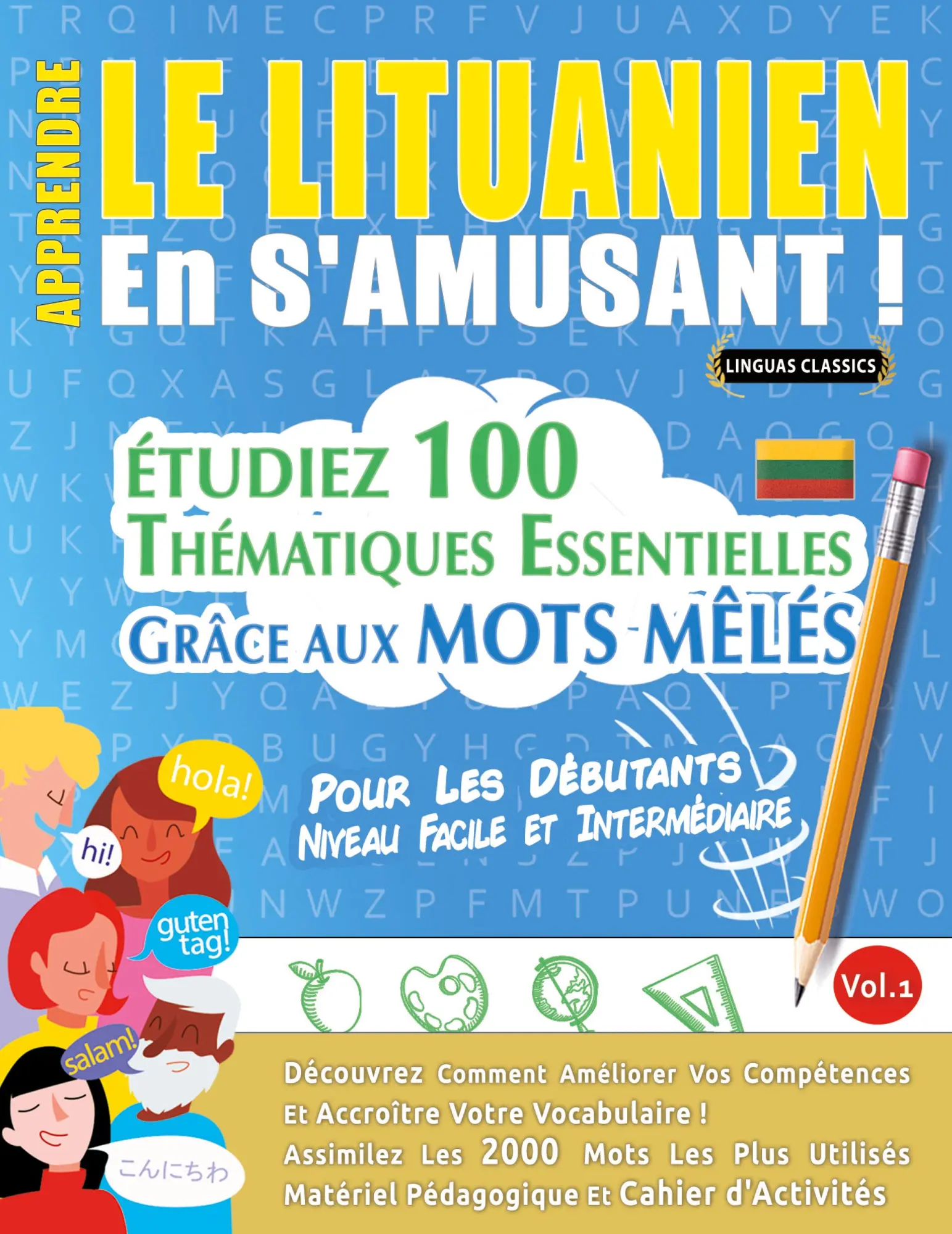 Cover: 9798349013867 | APPRENDRE LE LITUANIEN EN S'AMUSANT - POUR LES DÉBUTANTS | Classics