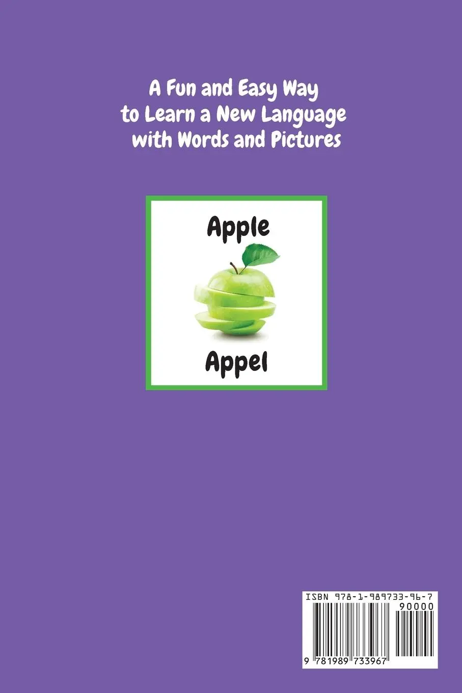 Rückseite: 9781989733967 | My First Words A - Z English to Dutch | Sharon Purtill | Taschenbuch