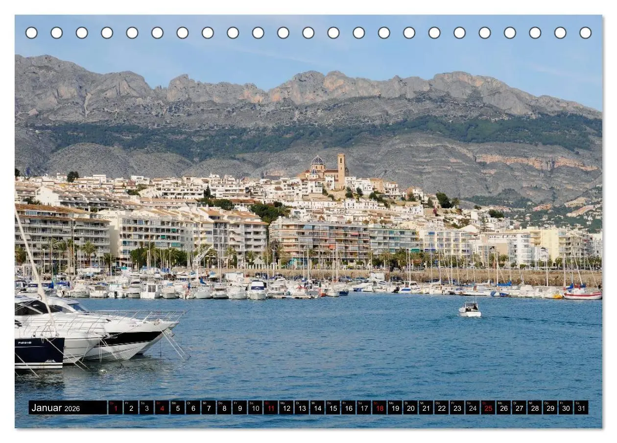 Bild: 9783516203967 | Costa Blanca - Spaniens weiße Küste (Tischkalender 2026 DIN A5...