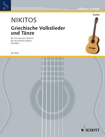 Cover: 9790001073967 | Griechische Volkslieder und Tänze in leichten Sätzen für 1 und 2...