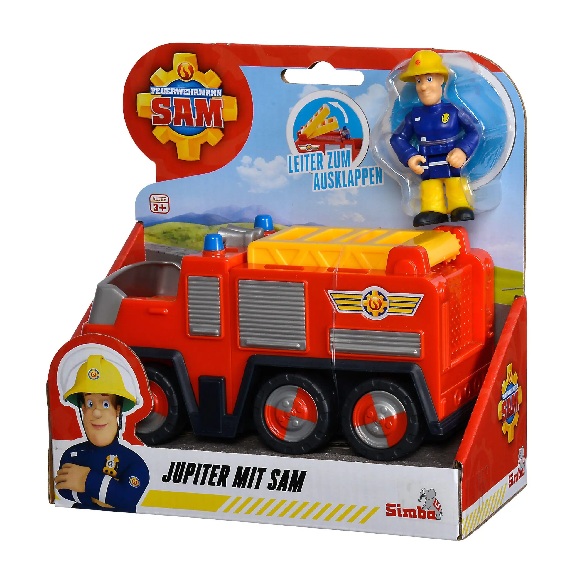 Bild: 4006592074067 | Sam Junior Jupiter mit Sam Figur | Feuerwehrmann Sam | 109252505