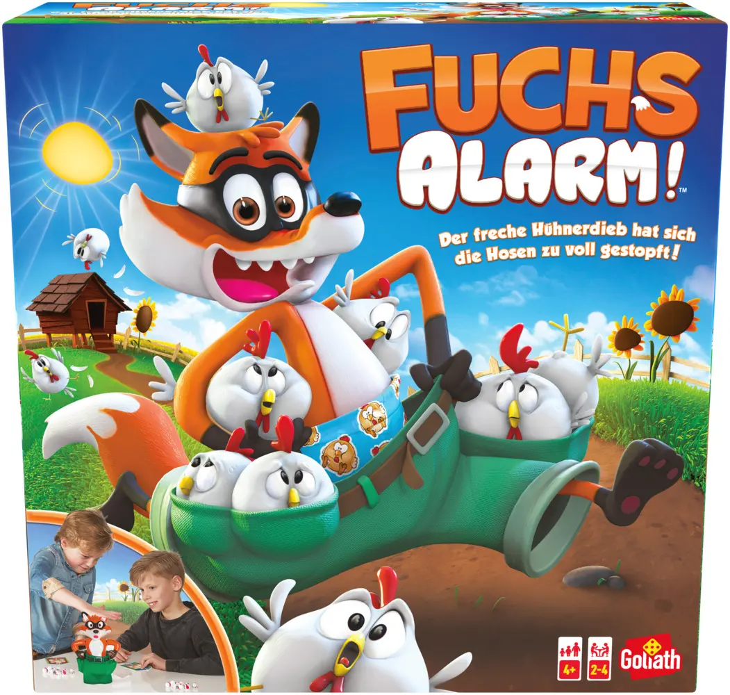 Cover: 8720077354067 | Fuchsalarm | Spiel | 935406.006 | Deutsch | 2026 | Goliath Toys