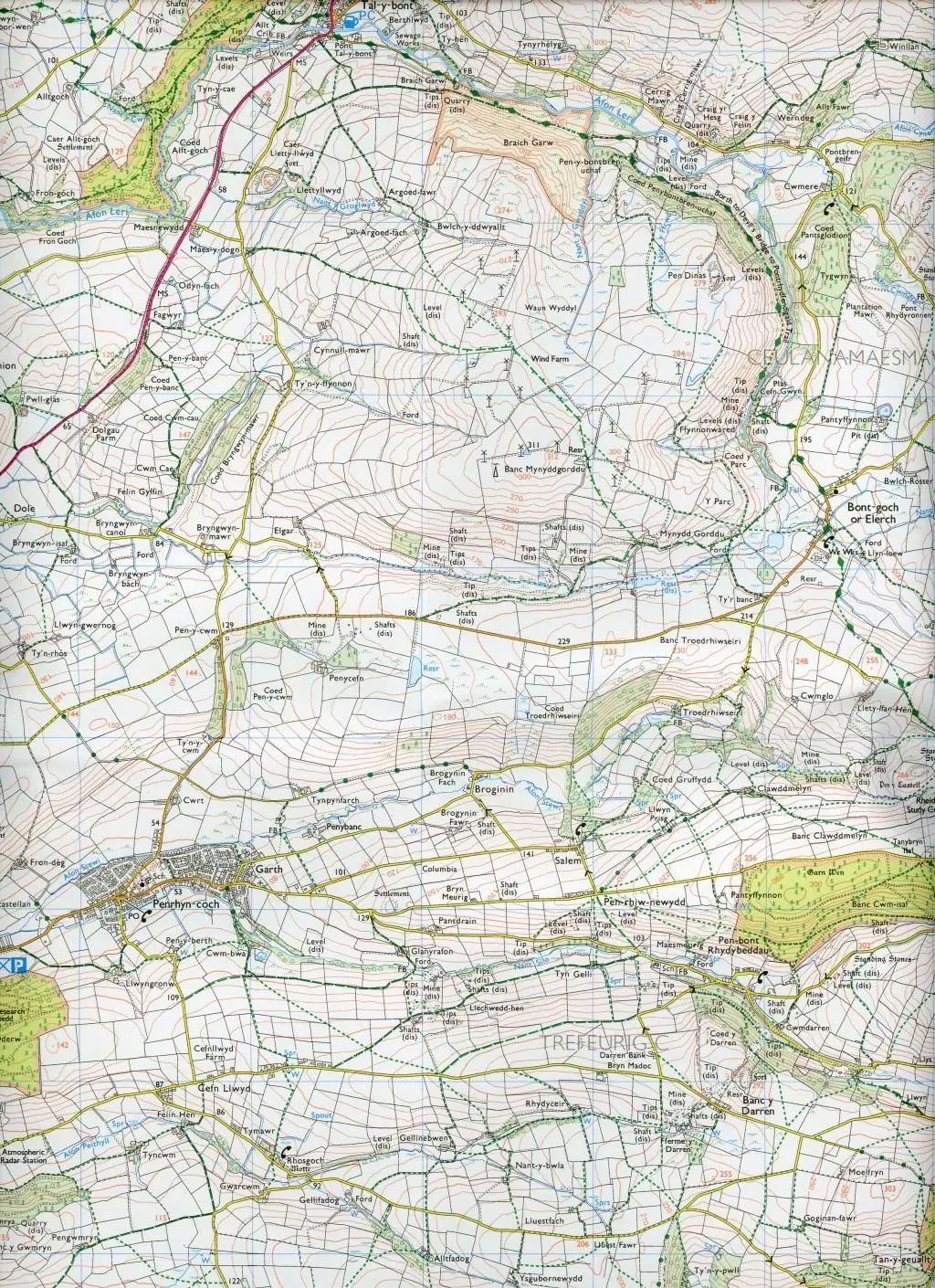 Bild: 9780319244067 | Aberystwyth and Cwm Rheidol | Ordnance Survey | (Land-)Karte | 2015