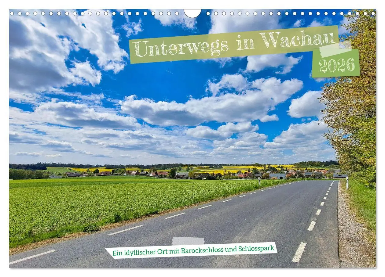 Cover: 9783457314067 | Unterwegs in Wachau (Wandkalender 2026 DIN A3 quer), CALVENDO...