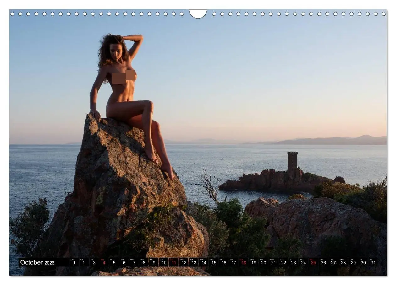 Bild: 9783516574067 | Cote d'Azur Landscapes and Nudes (Wall Calendar 2026 DIN A3...
