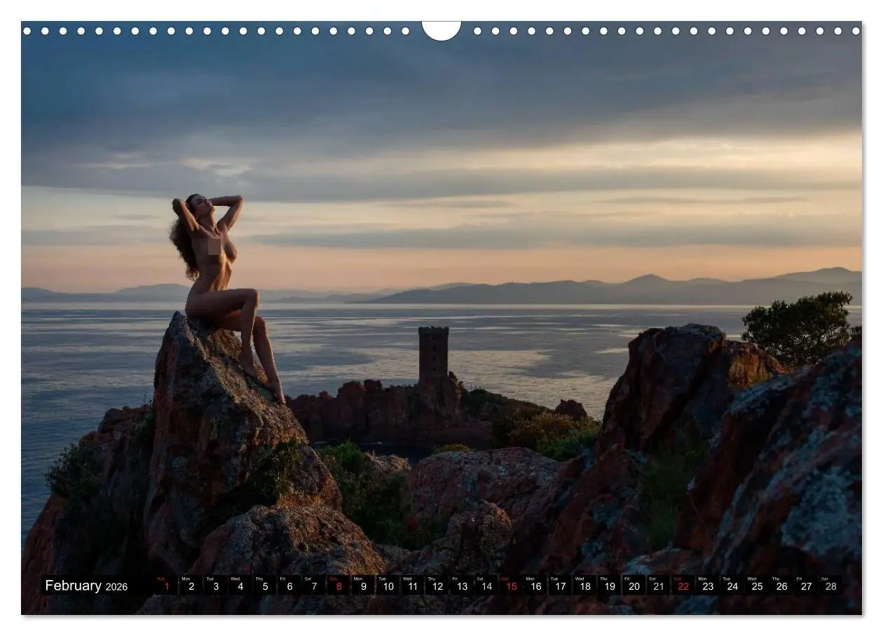 Bild: 9783516574067 | Cote d'Azur Landscapes and Nudes (Wall Calendar 2026 DIN A3...