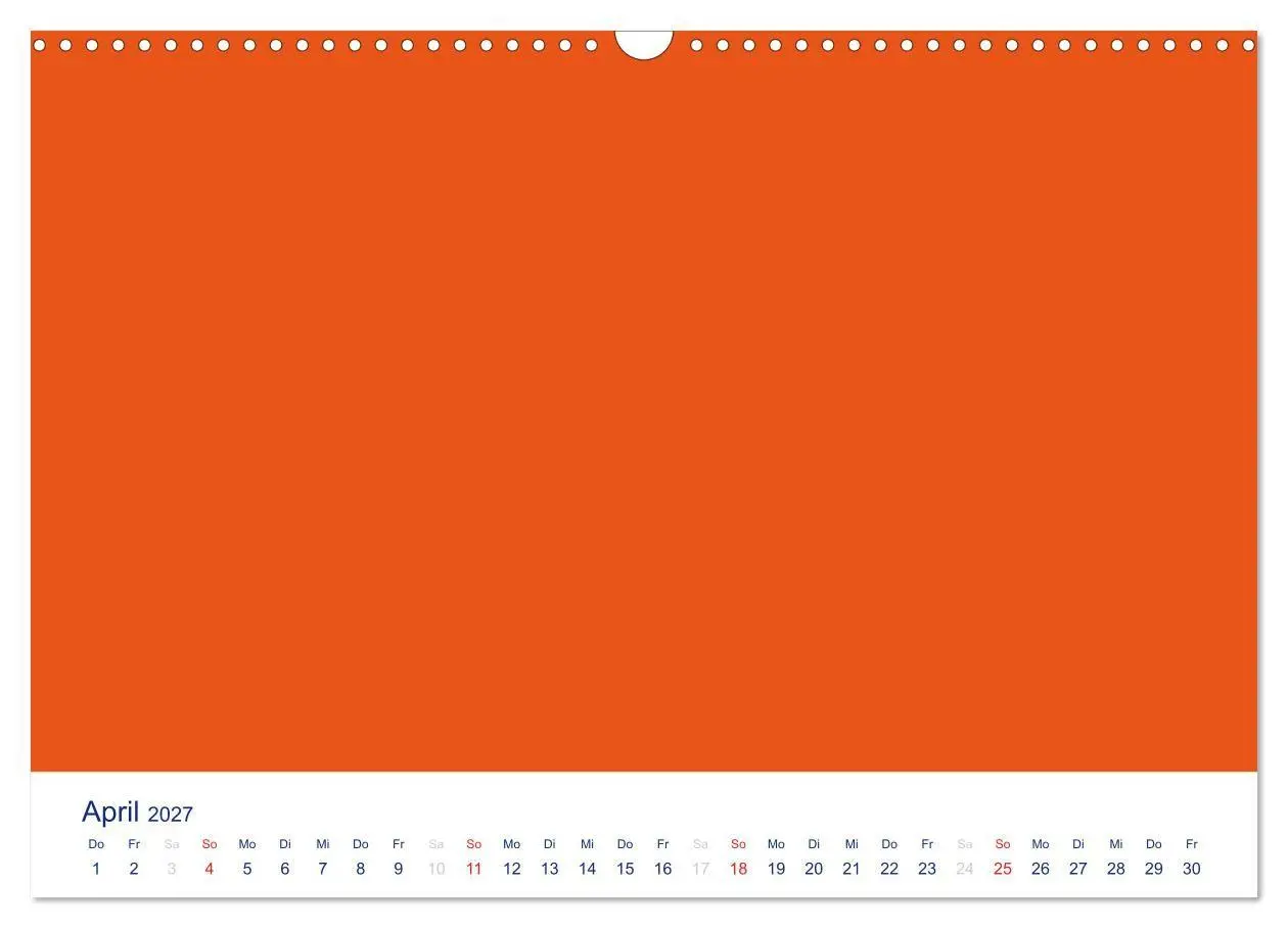 Bild: 9783594004067 | Farbiger Bastelkalender (Wandkalender 2027 DIN A3 quer), CALVENDO...