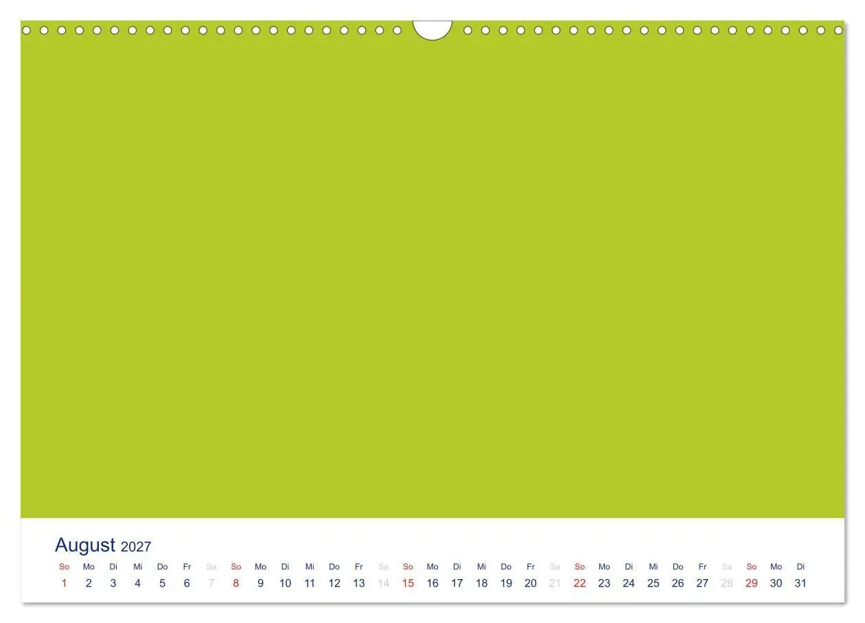 Bild: 9783594004067 | Farbiger Bastelkalender (Wandkalender 2027 DIN A3 quer), CALVENDO...