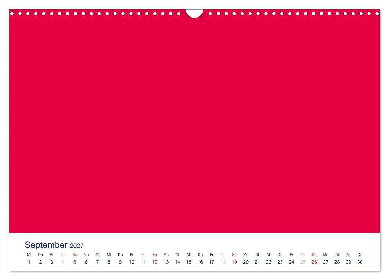 Bild: 9783594004067 | Farbiger Bastelkalender (Wandkalender 2027 DIN A3 quer), CALVENDO...