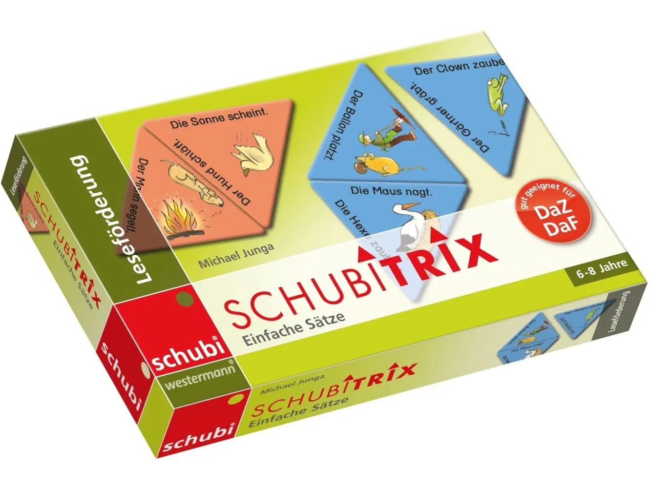 Cover: 9783039764167 | SCHUBITRIX Leseförderung | Einfache Sätze | Box | Deutsch | 2025