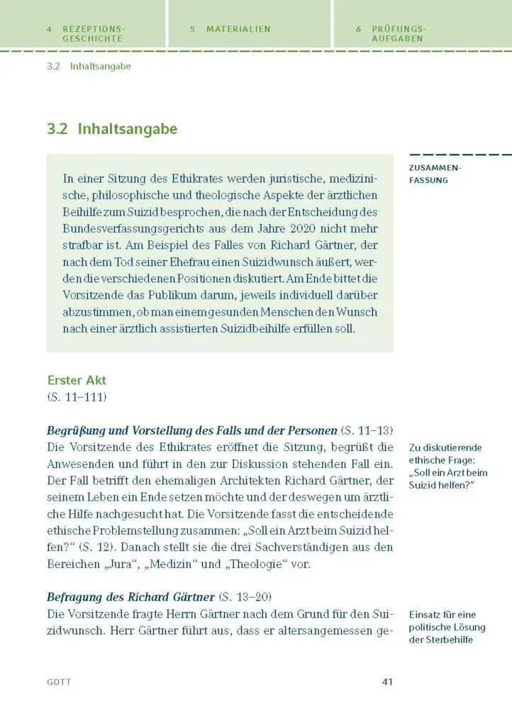Bild: 9783129304167 | Gott von Ferdinand von Schirach. | Ferdinand von Schirach | Buch