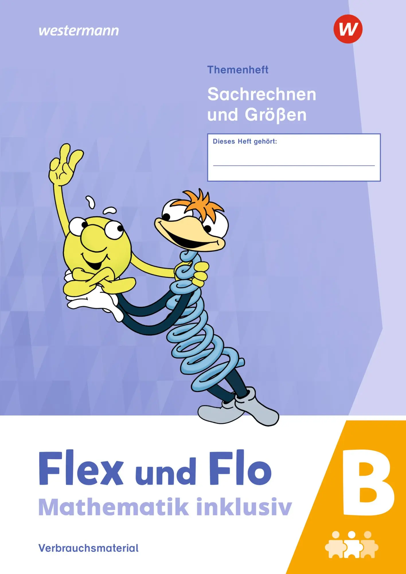 Cover: 9783141184167 | Flex und Flo - Mathematik inklusiv. Sachrechnen und Größen B | Jäger