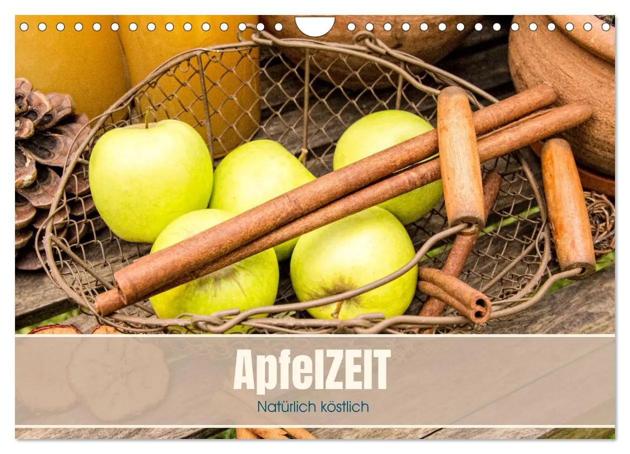 Cover: 9783457304167 | ApfelZEIT - Natürlich köstlich (Wandkalender 2026 DIN A4 quer),...