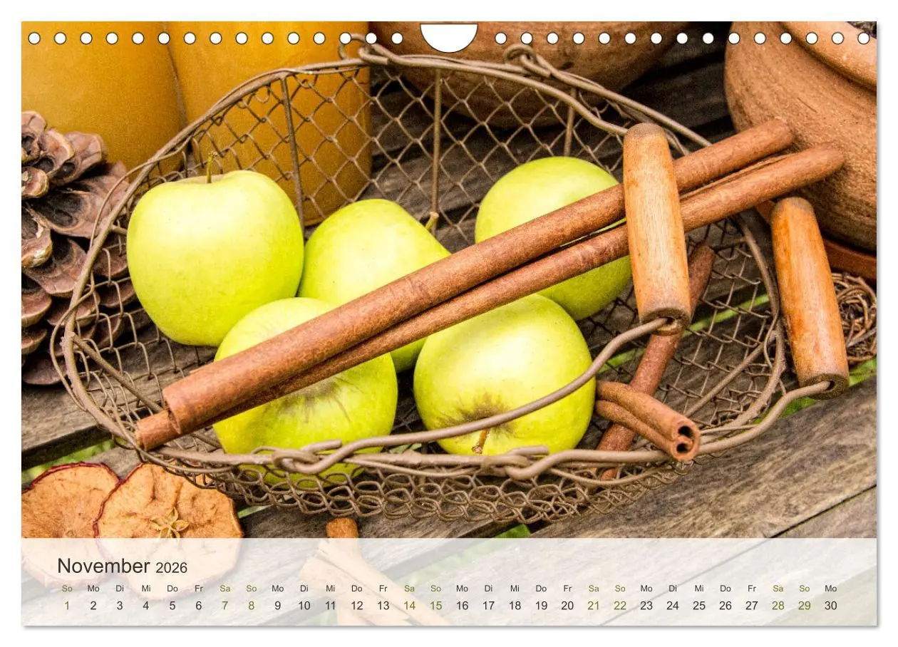 Bild: 9783457304167 | ApfelZEIT - Natürlich köstlich (Wandkalender 2026 DIN A4 quer),...