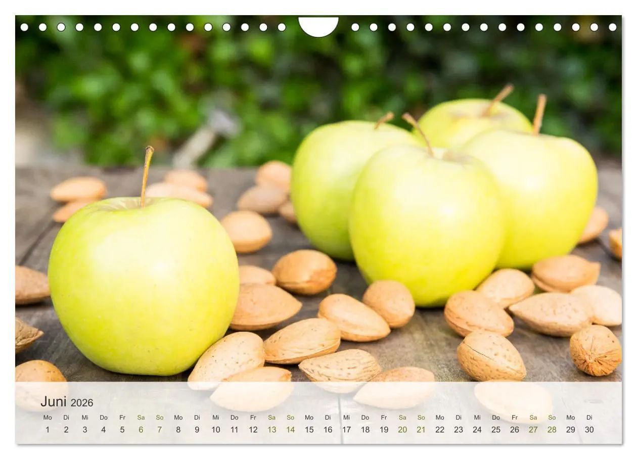 Bild: 9783457304167 | ApfelZEIT - Natürlich köstlich (Wandkalender 2026 DIN A4 quer),...