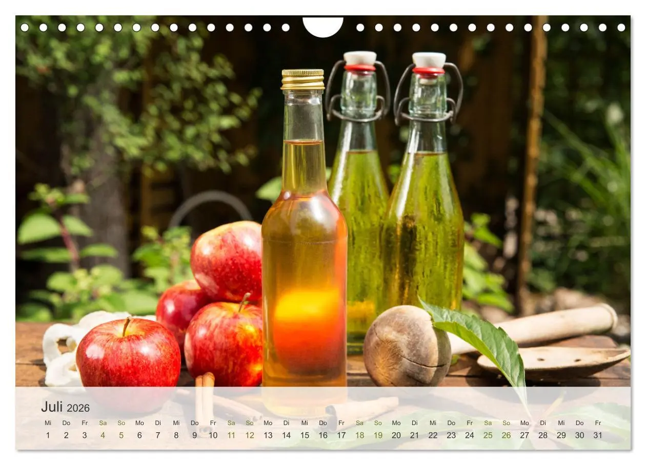 Bild: 9783457304167 | ApfelZEIT - Natürlich köstlich (Wandkalender 2026 DIN A4 quer),...