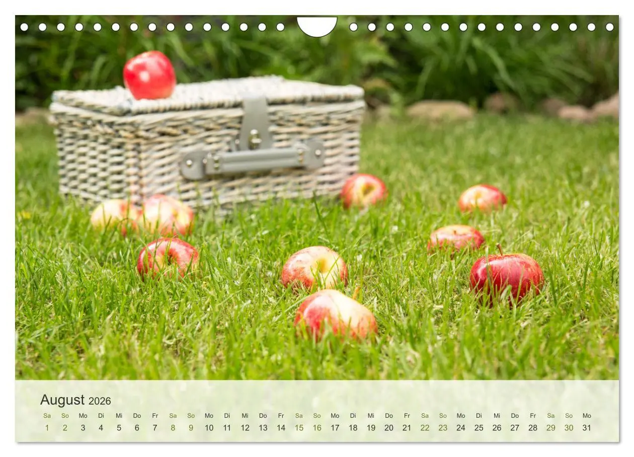 Bild: 9783457304167 | ApfelZEIT - Natürlich köstlich (Wandkalender 2026 DIN A4 quer),...