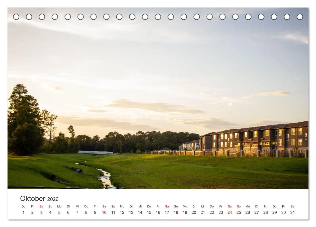 Bild: 9783457614167 | Houston - Space City (Tischkalender 2026 DIN A5 quer), CALVENDO...