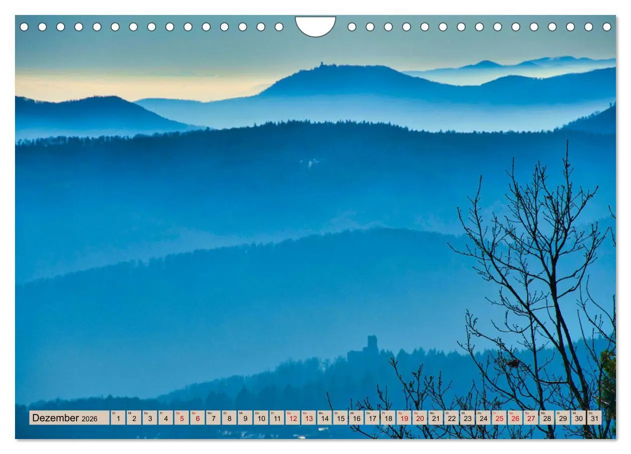 Bild: 9783457854167 | Vogesen - wunderschön (Wandkalender 2026 DIN A4 quer), CALVENDO...