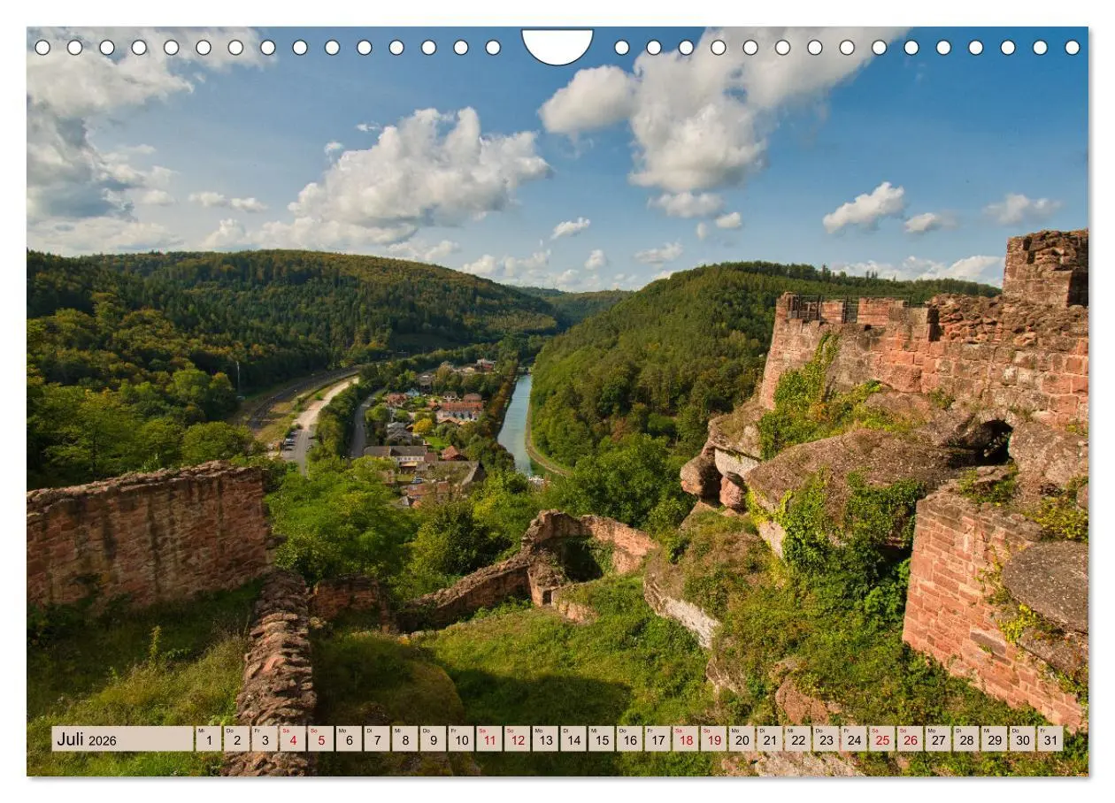 Bild: 9783457854167 | Vogesen - wunderschön (Wandkalender 2026 DIN A4 quer), CALVENDO...