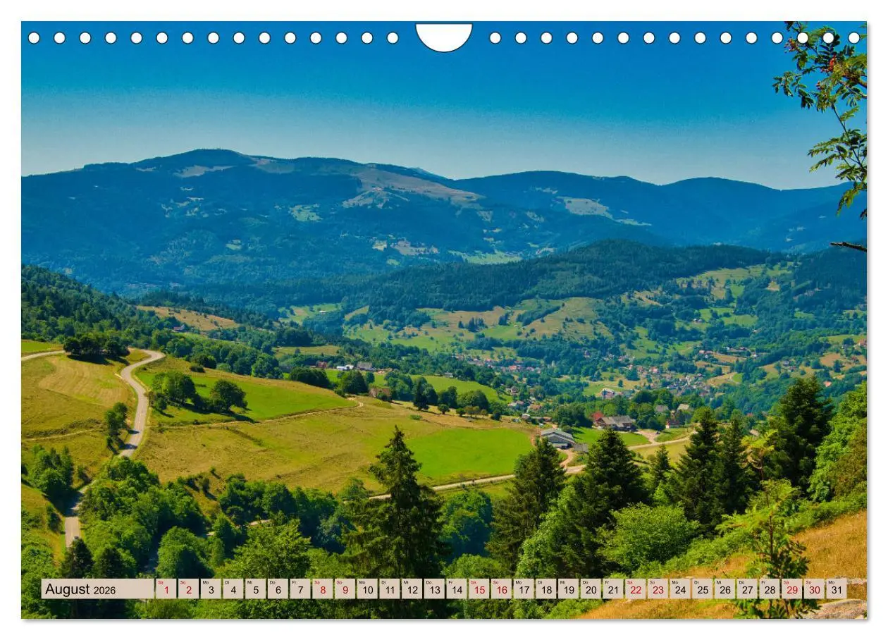 Bild: 9783457854167 | Vogesen - wunderschön (Wandkalender 2026 DIN A4 quer), CALVENDO...