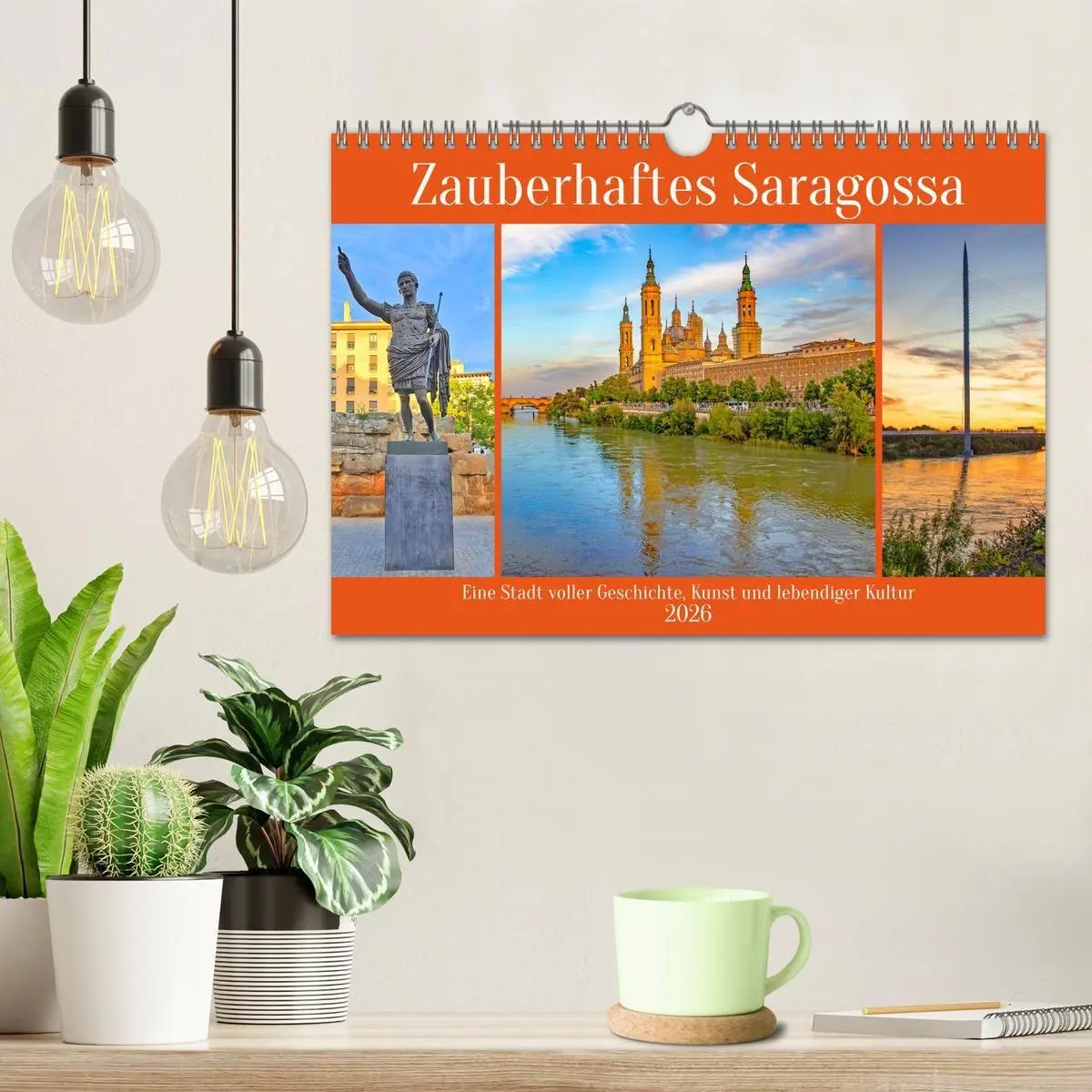 Bild: 9783516704167 | Zauberhaftes Saragossa (Wandkalender 2026 DIN A4 quer), CALVENDO...