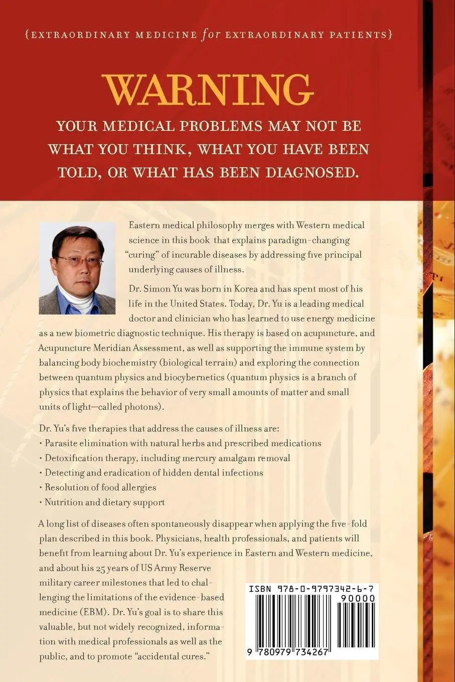 Rückseite: 9780979734267 | Accidental Cure | Extraordinary Medicine for Extraordinary Patients