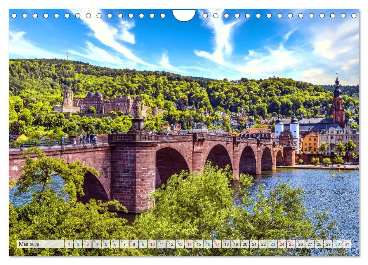 Bild: 9783457534267 | Romantische Orte am Neckar (Wandkalender 2026 DIN A4 quer),...
