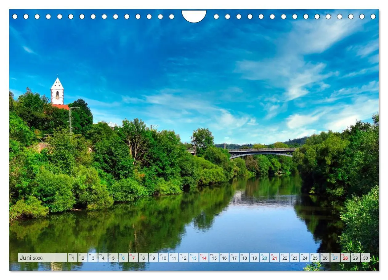 Bild: 9783457534267 | Romantische Orte am Neckar (Wandkalender 2026 DIN A4 quer),...