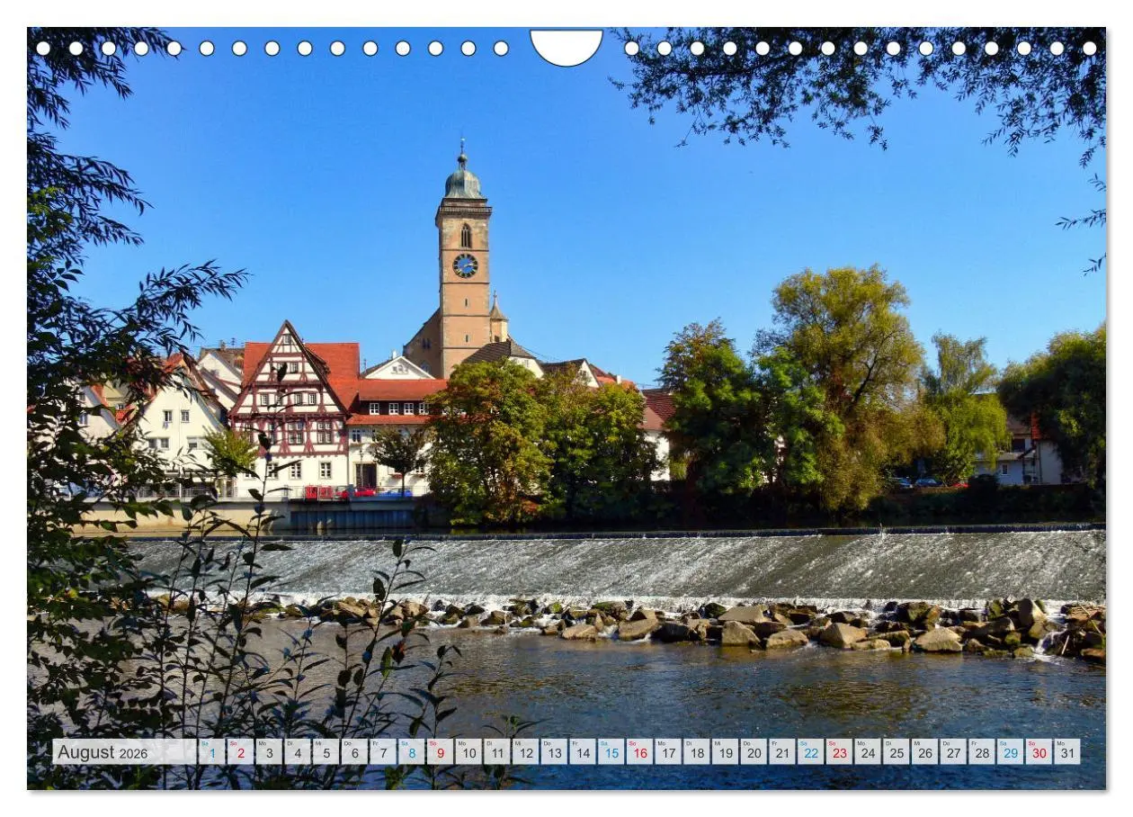 Bild: 9783457534267 | Romantische Orte am Neckar (Wandkalender 2026 DIN A4 quer),...