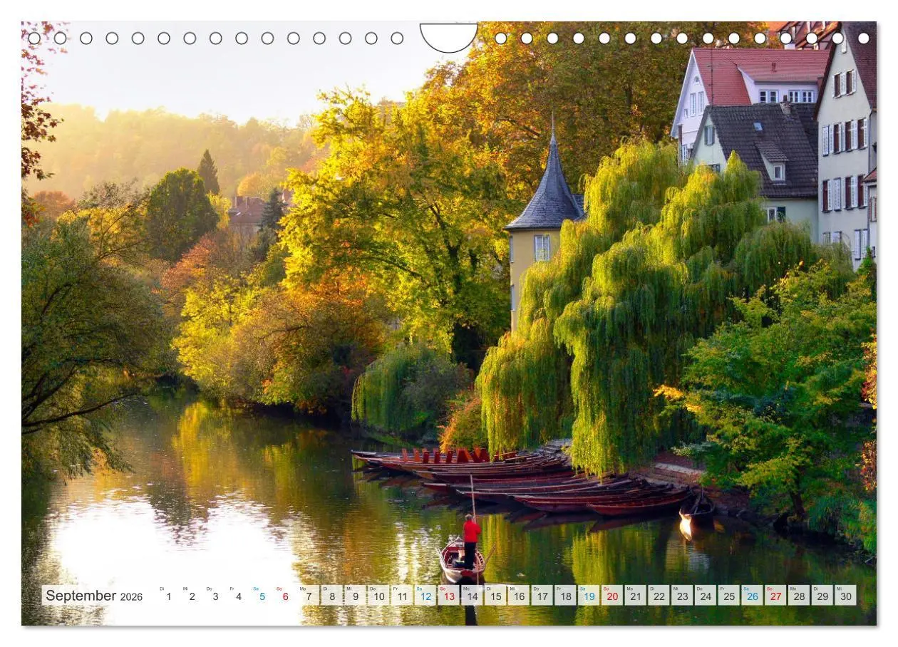 Bild: 9783457534267 | Romantische Orte am Neckar (Wandkalender 2026 DIN A4 quer),...