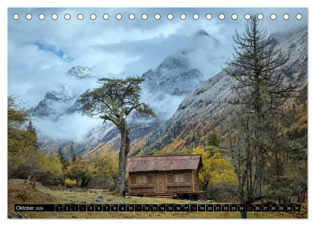 Bild: 9783457774267 | China Journey (Tischkalender 2026 DIN A5 quer), CALVENDO...