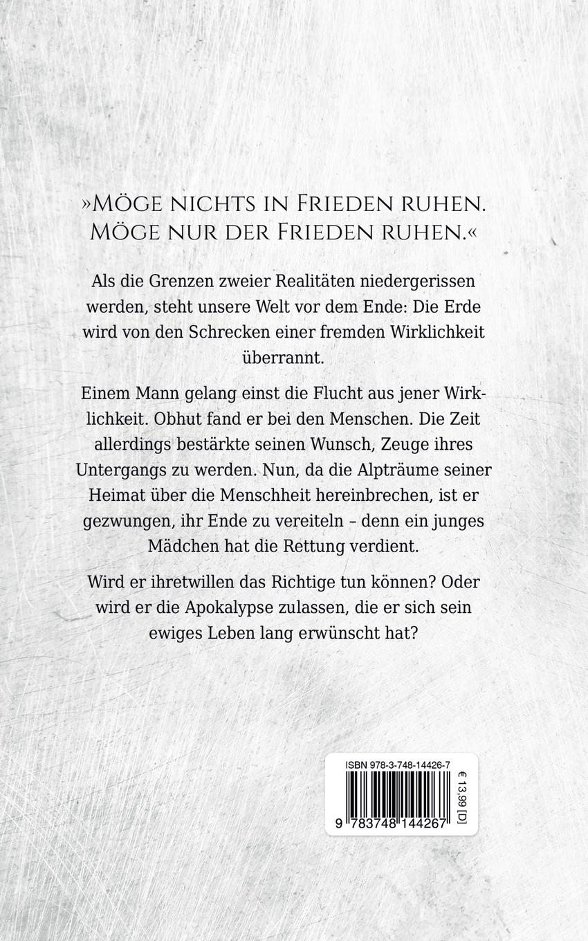 Rückseite: 9783748144267 | Am Ende der Gezeiten | Marcel Anthony Alber | Taschenbuch | Paperback
