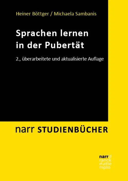 Cover: 9783823384267 | Sprachen lernen in der Pubertät | Heiner Böttger (u. a.) | Taschenbuch