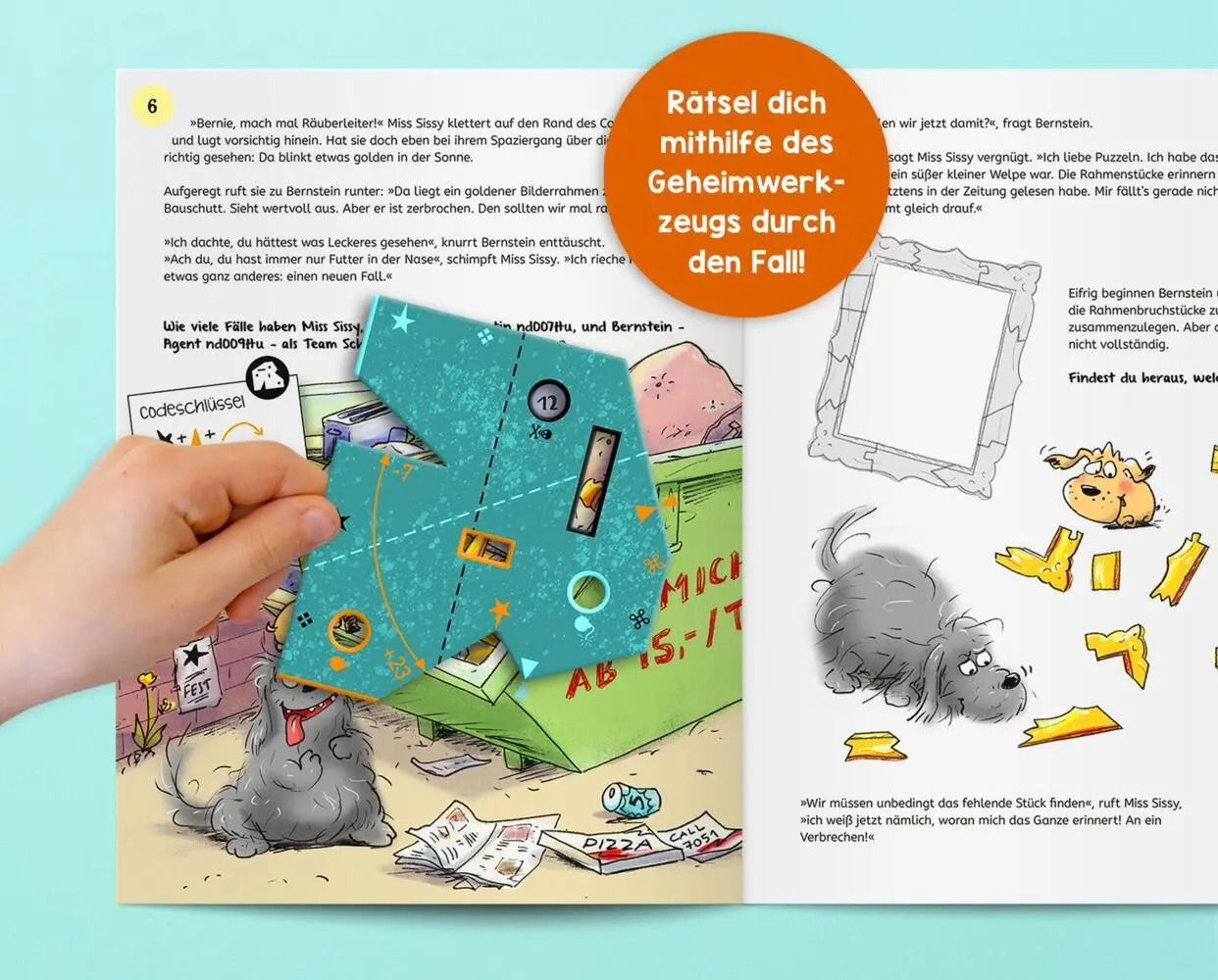 Bild: 9783845854267 | Ein Fall für Team Schnauze - Knack den Code: Rette die Welpen | Buch