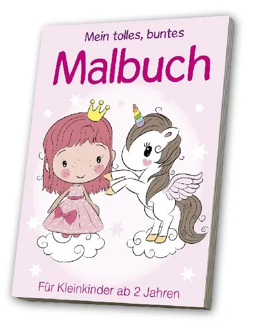 Cover: 4019393984367 | Mein tolles, buntes Malbuch, rosa | Taschenbuch | Klebebindung | 2018