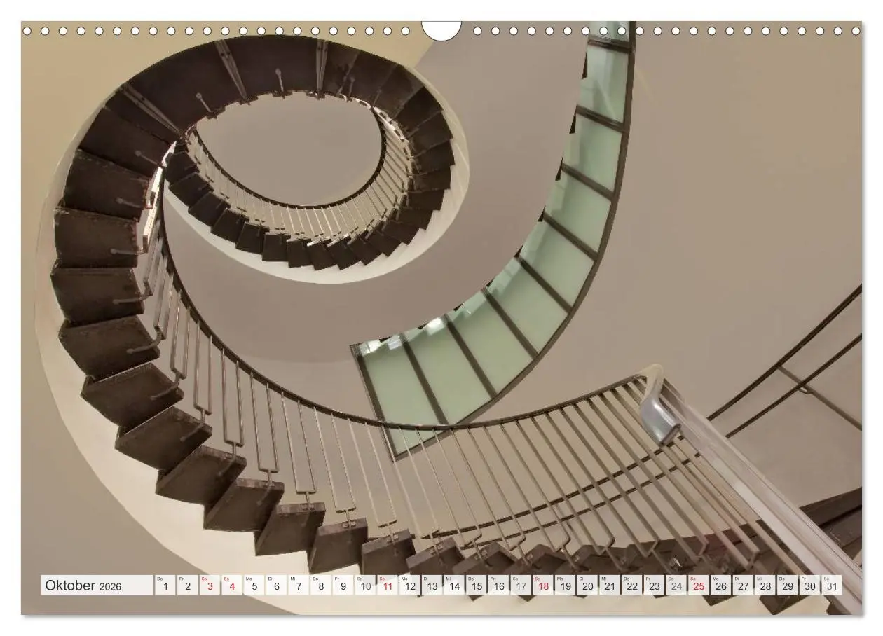 Bild: 9783516234367 | Treppenhäuser architektonische Kunstwerke (Wandkalender 2026 DIN A3...