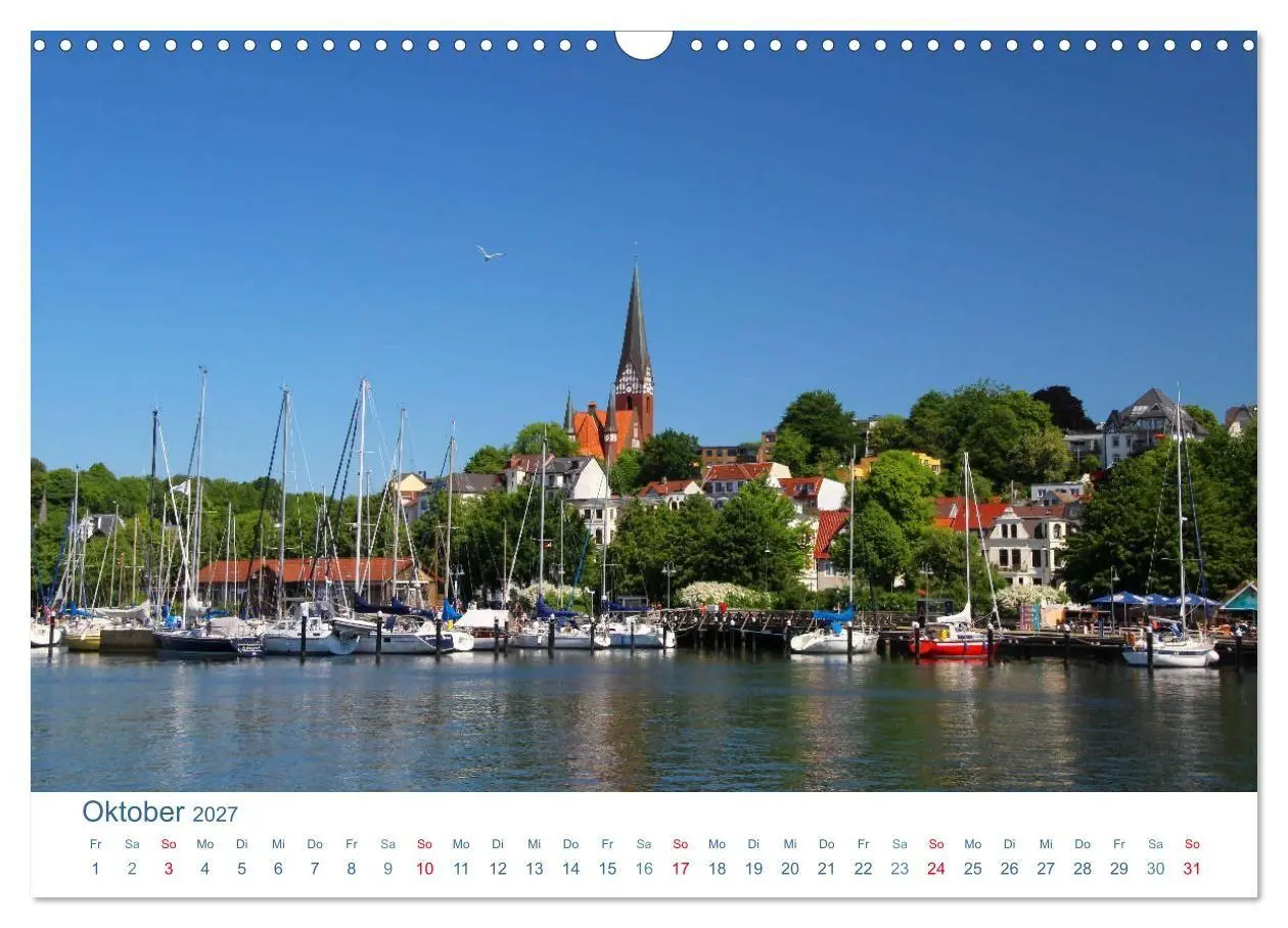 Bild: 9783569634367 | Flensburg 2027. Impressionen rund um den Hafen (Wandkalender 2027...