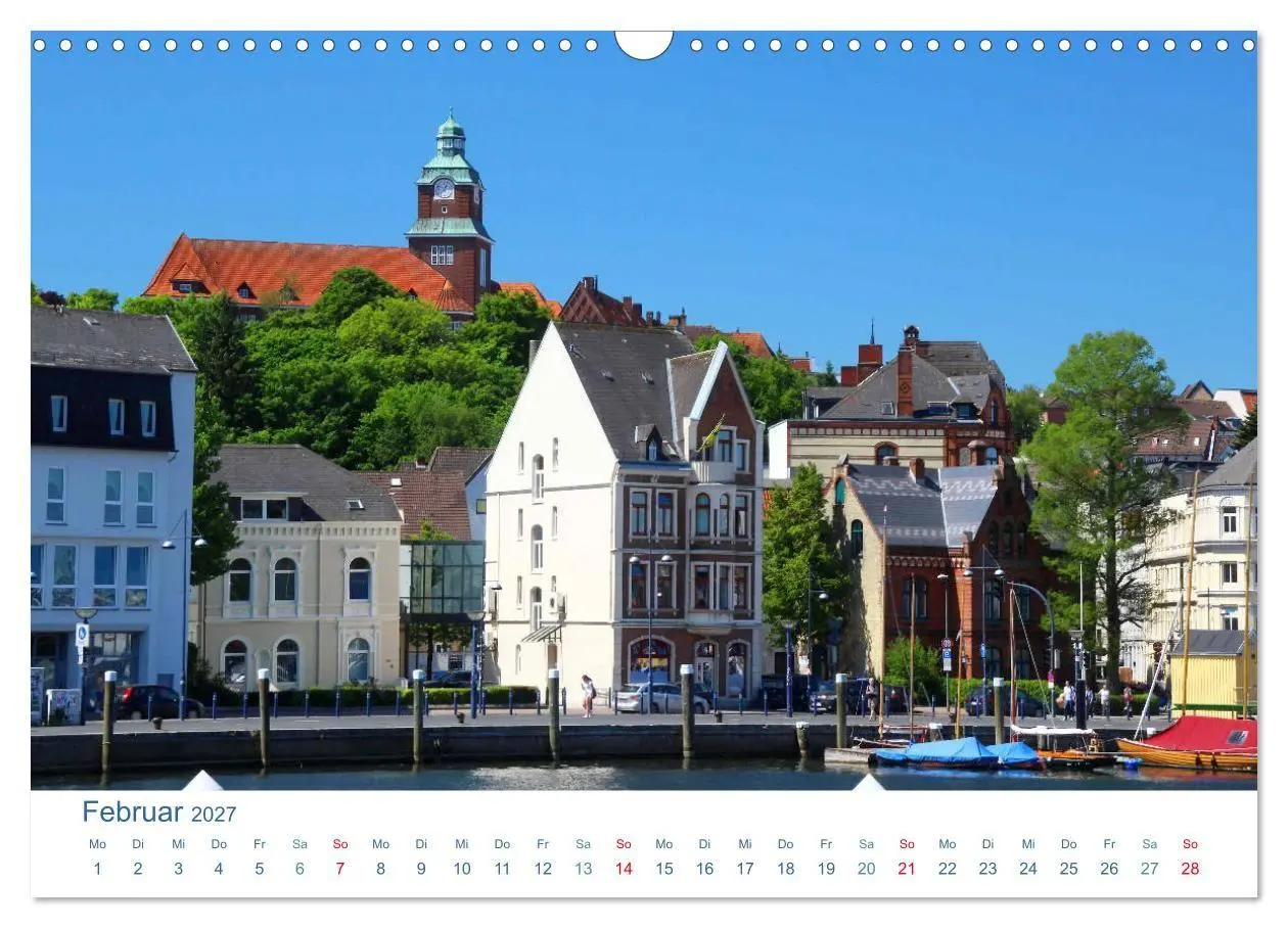 Bild: 9783569634367 | Flensburg 2027. Impressionen rund um den Hafen (Wandkalender 2027...