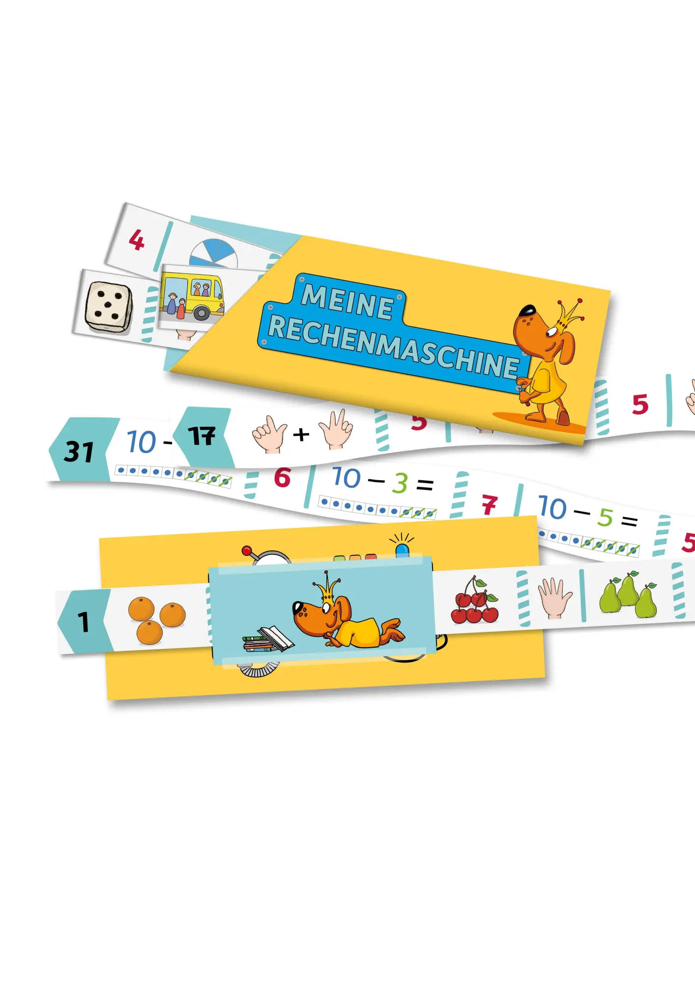 Bild: 9783881004367 | Meine Übungsstreifen Rechnen lernen - 1. Klasse: Zahlen bis 10 | 48 S.