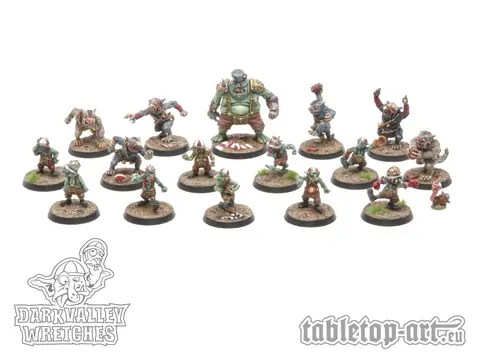 Cover: 704270724467 | Darkvalley Wretches - Complete Team | Tabletop-Art | EAN 704270724467