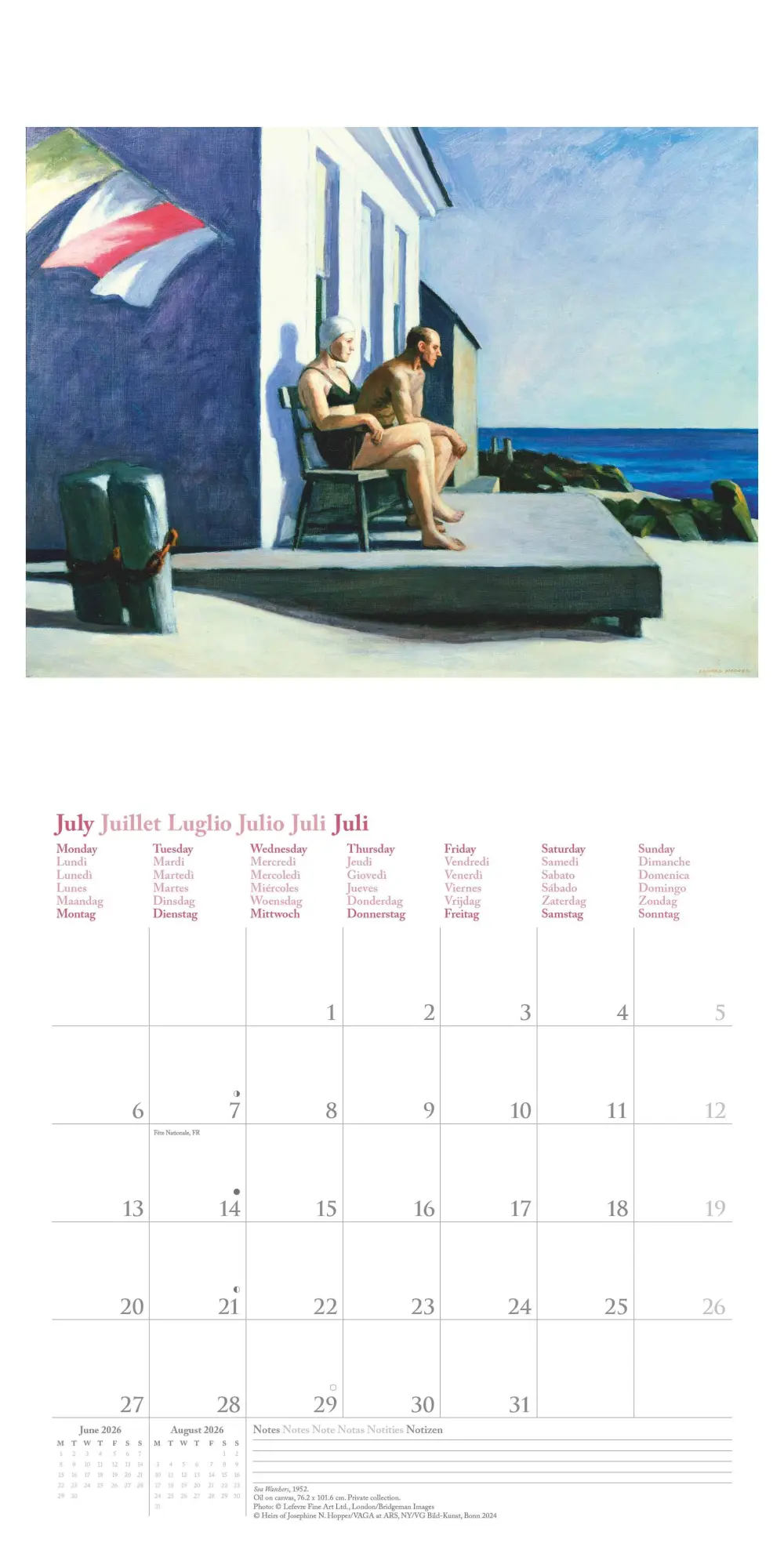 Bild: 4069095004467 | N NEUMANNVERLAGE - Edward Hopper 2026 Broschürenkalender, 30x30cm,...